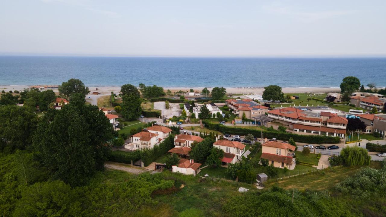 Παραθαλάσσια Αυτόνομη Εξοχική Κατοικία Αιγλη Limín Litochórou Esterno foto